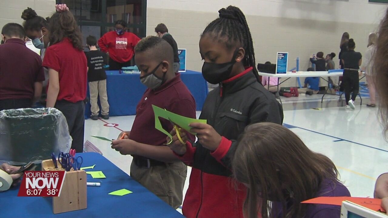 Imagination Station making a stop in Lima giving students some really cool hands on learning experiences